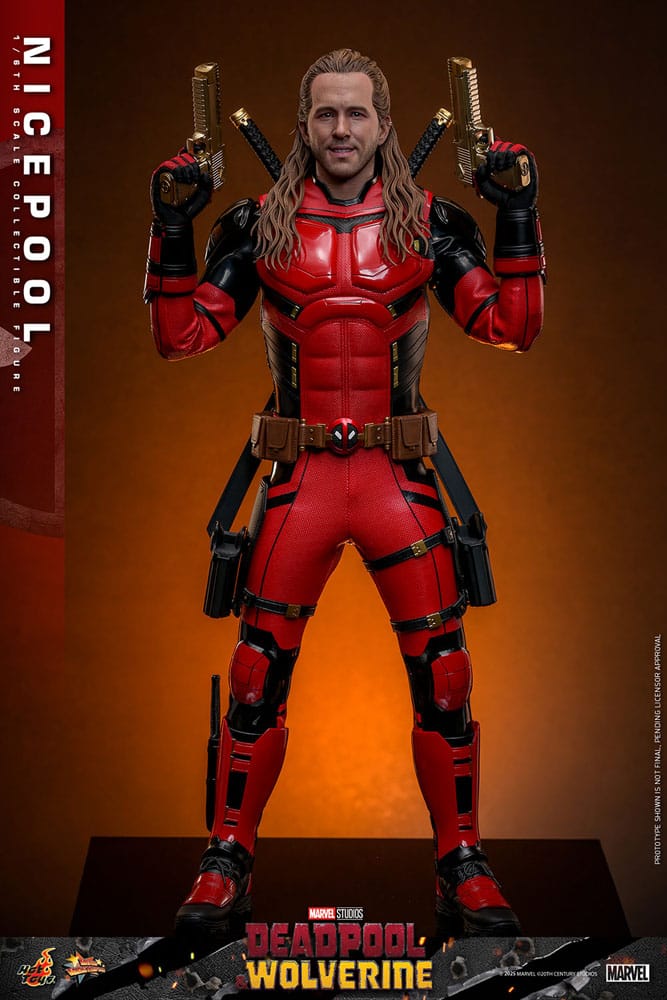 Deadpool & Wolverine Movie Masterpiece Action Figure 1/6 Nicepool 30 cm DS Modellismo Deadpool & Wolverine Movie scala 1/6