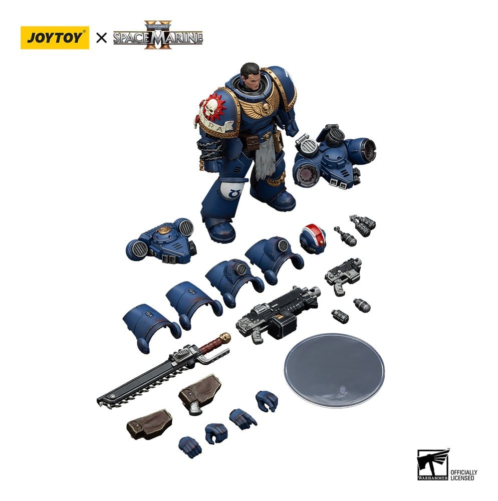 Warhammer 40,000: Space Marine 2 Action Figure Ultramarines Lieutenant Titus Collectors Edition 13 cm DS Modellismo Warhammer 40,000: Space Marine 2 Action - vista 2