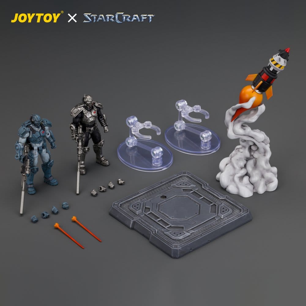 StarCraft Figure Set Terran Ghost DS Modellismo StarCraft Terran Ghost Joy Toy (CN) - vista 4
