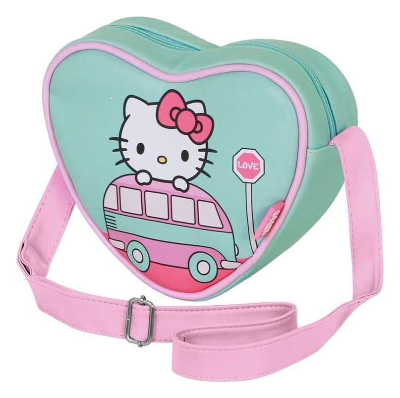 Borsa a tracolla Sanrio Casual Heart Hello Kitty Van DS Modellismo Borsa a tracolla Sanrio Casual Heart Hello