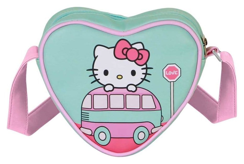 Borsa a tracolla Sanrio Casual Heart Hello Kitty Van DS Modellismo Borsa a tracolla Sanrio Casual Heart Hello - vista 3