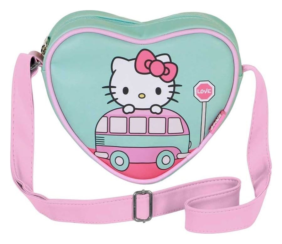 Borsa a tracolla Sanrio Casual Heart Hello Kitty Van DS Modellismo Borsa a tracolla Sanrio Casual Heart Hello - vista 2