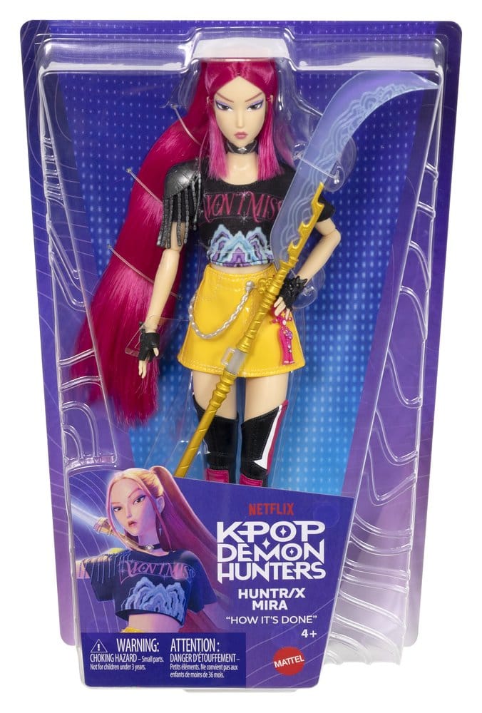 KPop Demon Hunters Doll Huntrix Mira (How It's Done) DS Modellismo KPop Demon Hunters Doll Huntrix Mira - vista 6