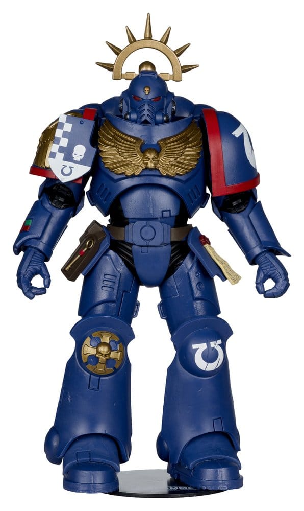 Warhammer 40,000 Total War Action Figure 3rd Company Lieutenant (Ultramarines) 18 cm DS Modellismo Warhammer 40,000 Total War Action 3rd - vista 3