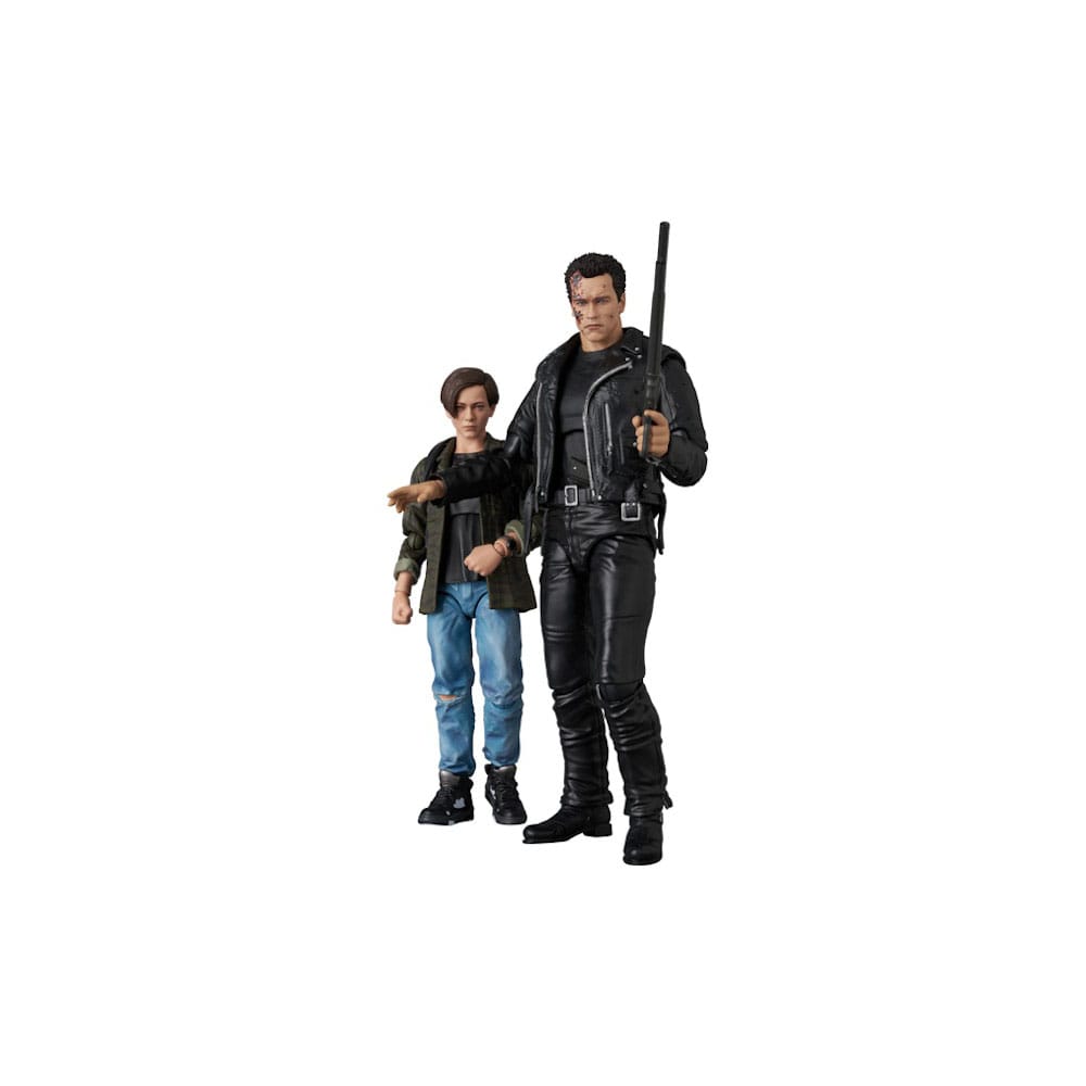 Terminator 2 Mafex Action Figure T-800 (T2 Ver.) & John Connor 16 cm - Damaged packaging DS Modellismo Terminator 2 Mafex Action T-800 (T2 Ver.) - vista 3