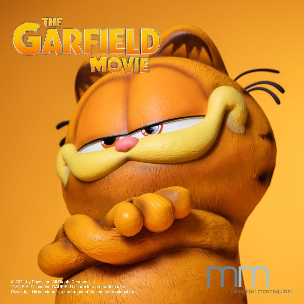Garfield Movie Life-Size Figure Garfield 90 cm - Damaged packaging DS Modellismo Garfield Movie Life-Size Garfield Damaged - vista 2
