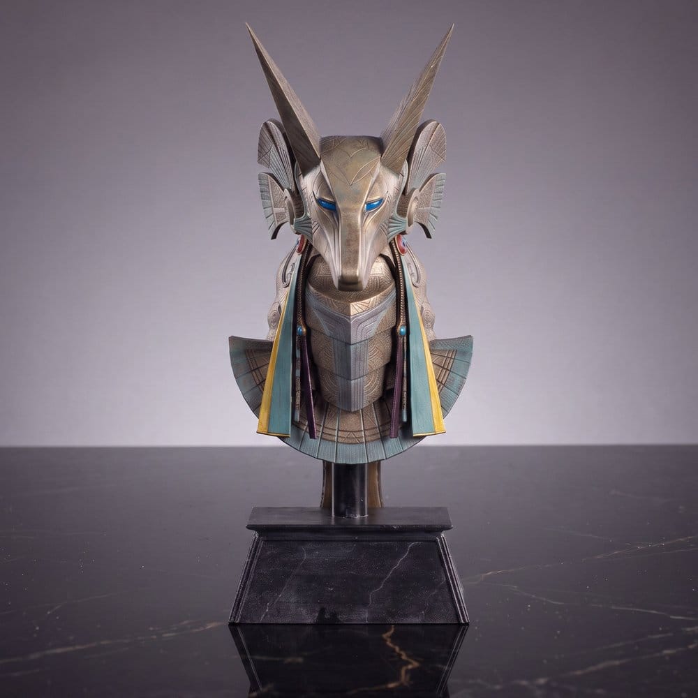 Stargate Desktop Helmet Replica Jackal Guard Helmet Anubis 15 cm DS Modellismo Stargate Desktop Helmet Replica Jackal Guard