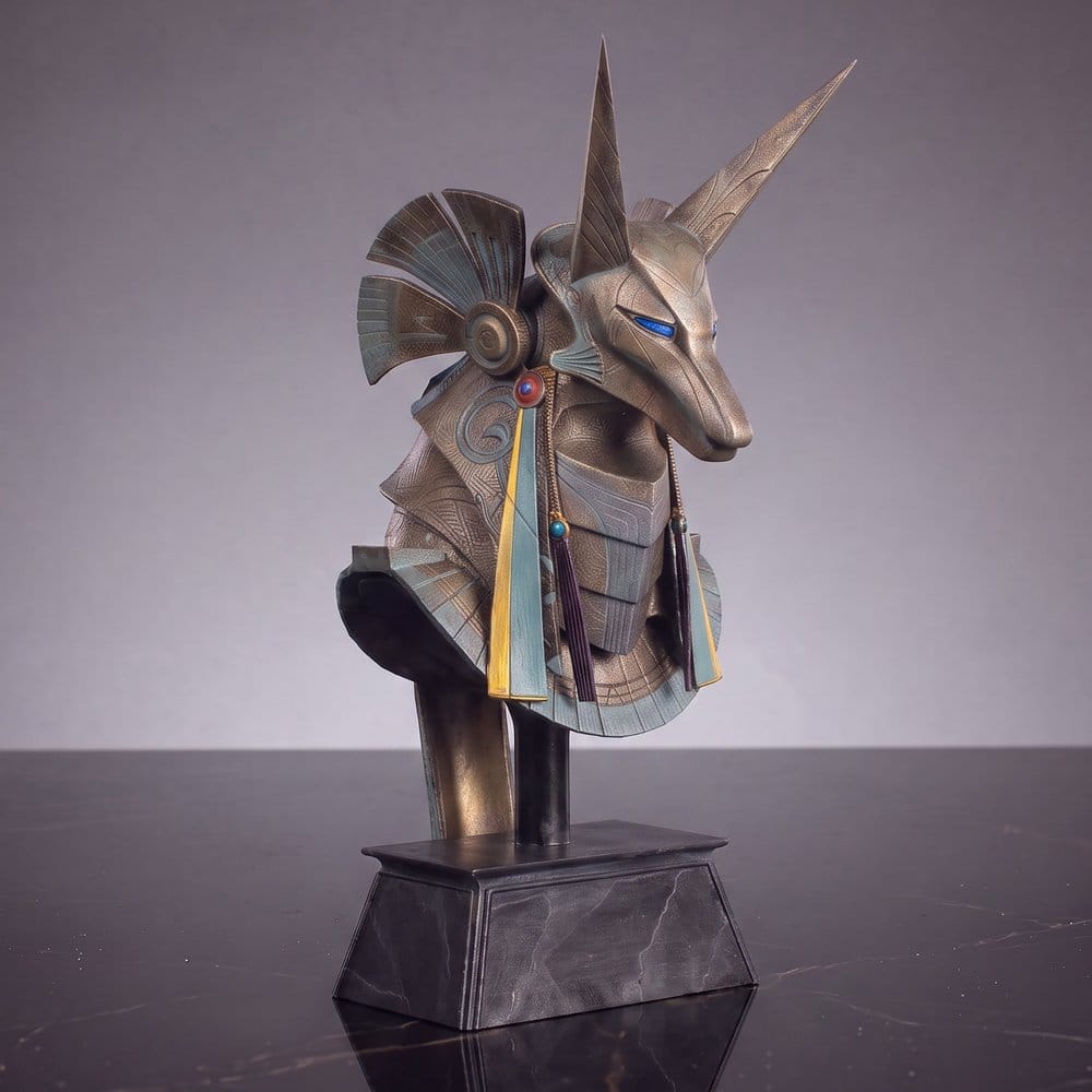 Stargate Desktop Helmet Replica Jackal Guard Helmet Anubis 15 cm DS Modellismo Stargate Desktop Helmet Replica Jackal Guard