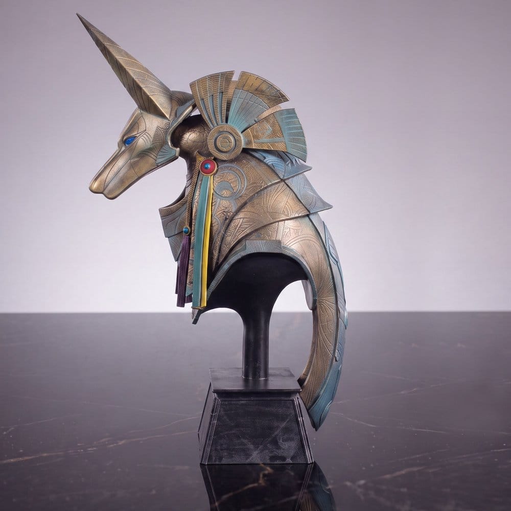 Stargate Desktop Helmet Replica Jackal Guard Helmet Anubis 15 cm DS Modellismo Stargate Desktop Helmet Replica Jackal Guard