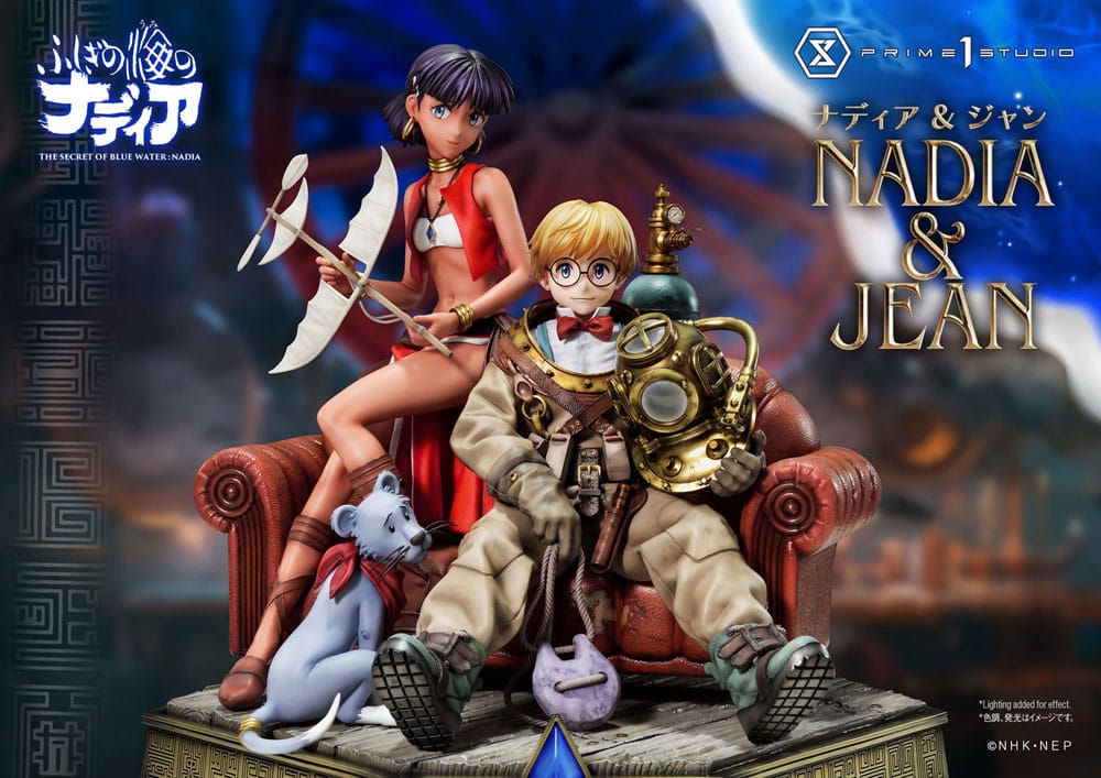 Statua Nadia: The Secret of Blue Water Concept Masterline Series 1/6 Nadia & Jean Bonus Ver. 35 cm DS Modellismo Statua Nadia: Secret Blue Water Concept - vista 4