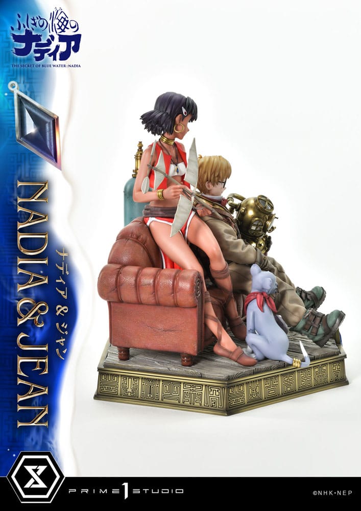 Statua Nadia: The Secret of Blue Water Concept Masterline Series 1/6 Nadia & Jean Bonus Ver. 35 cm DS Modellismo Statua Nadia: Secret Blue Water Concept - vista 5