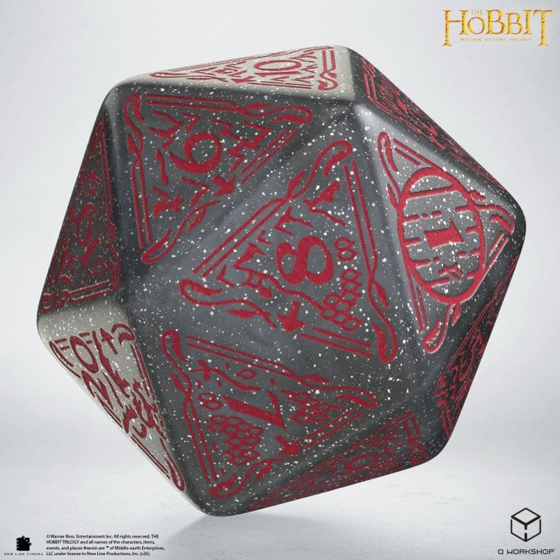 The Hobbit Spindown Jumbo Die Lunaris TCG D20 DS Modellismo Hobbit Spindown Jumbo Die Lunaris Tcg D20