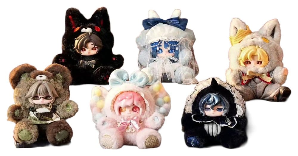 Antoo Wonderland Mini Figures 4-Pack Furry 20 cm Blind Box DS Modellismo Antoo Wonderland Mini 4-Pack Furry Blind Box