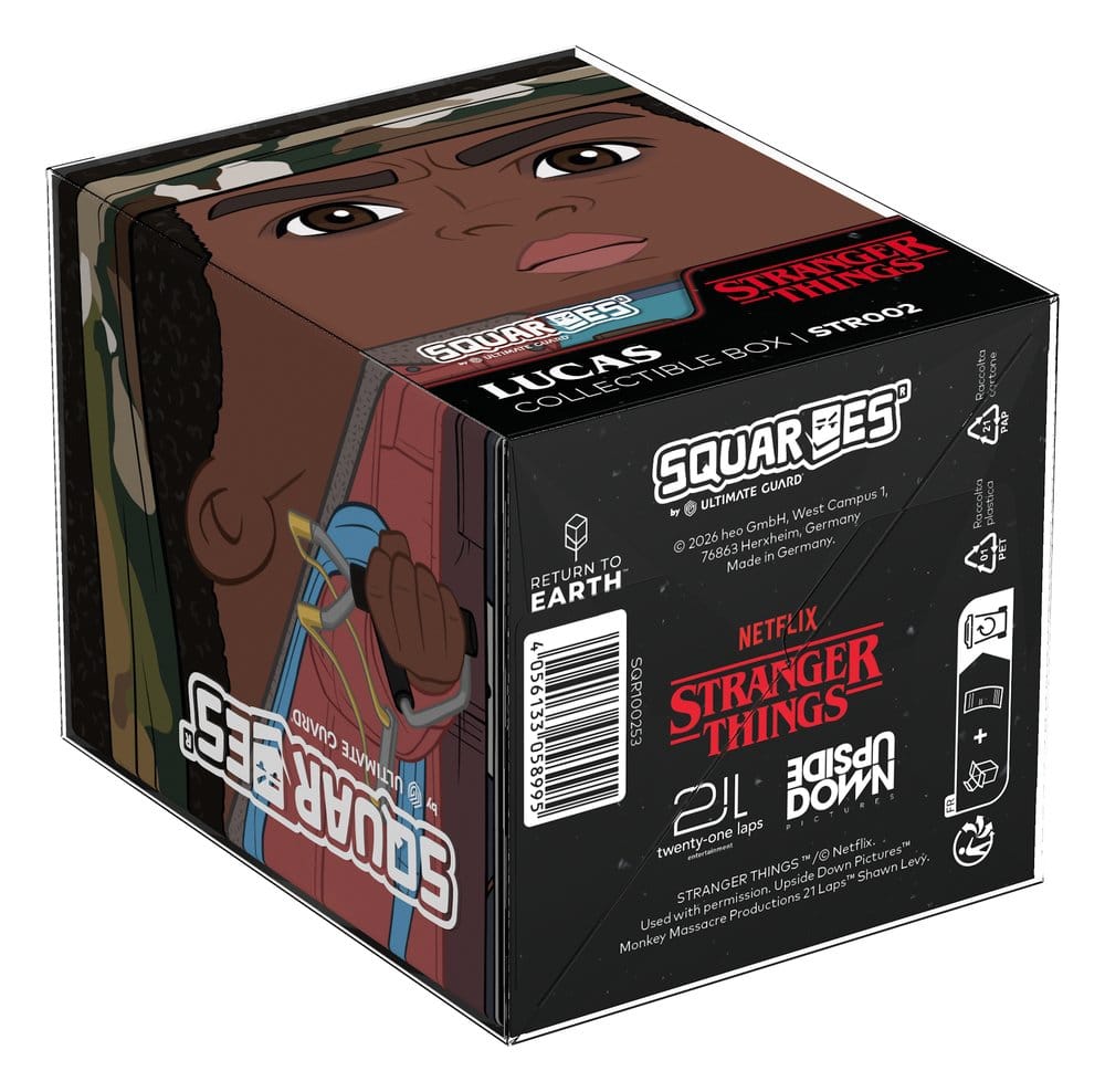 Squaroes Squaroe Stranger Things STR002 - Lucas DS Modellismo Squaroes Squaroe Stranger Things STR002 - vista 2
