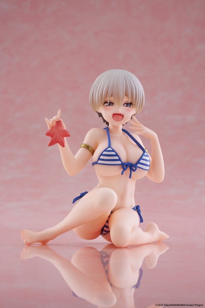 Uzaki-chan Wants to Hang Out! Desktop Cute PVC Figure Hana Uzaki (Swim wear Ver.) 13 cm - Damaged packaging DS Modellismo Uzaki-chan Wants to Hang Out! Desktop Cute
