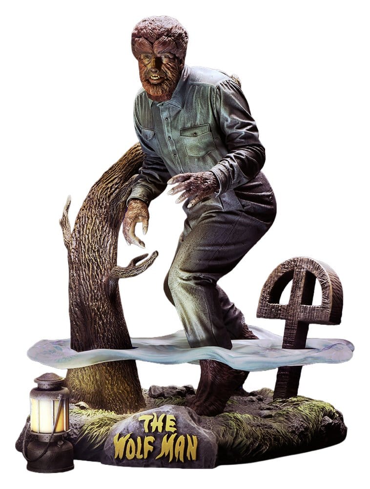 The Wolf Man Plastic Model Kit 1/8 Lon Chaney Jr. as Wolf Man 22 cm (Reproduction) DS Modellismo Wolf Man Plastic Model Kit Lon scala 1/8