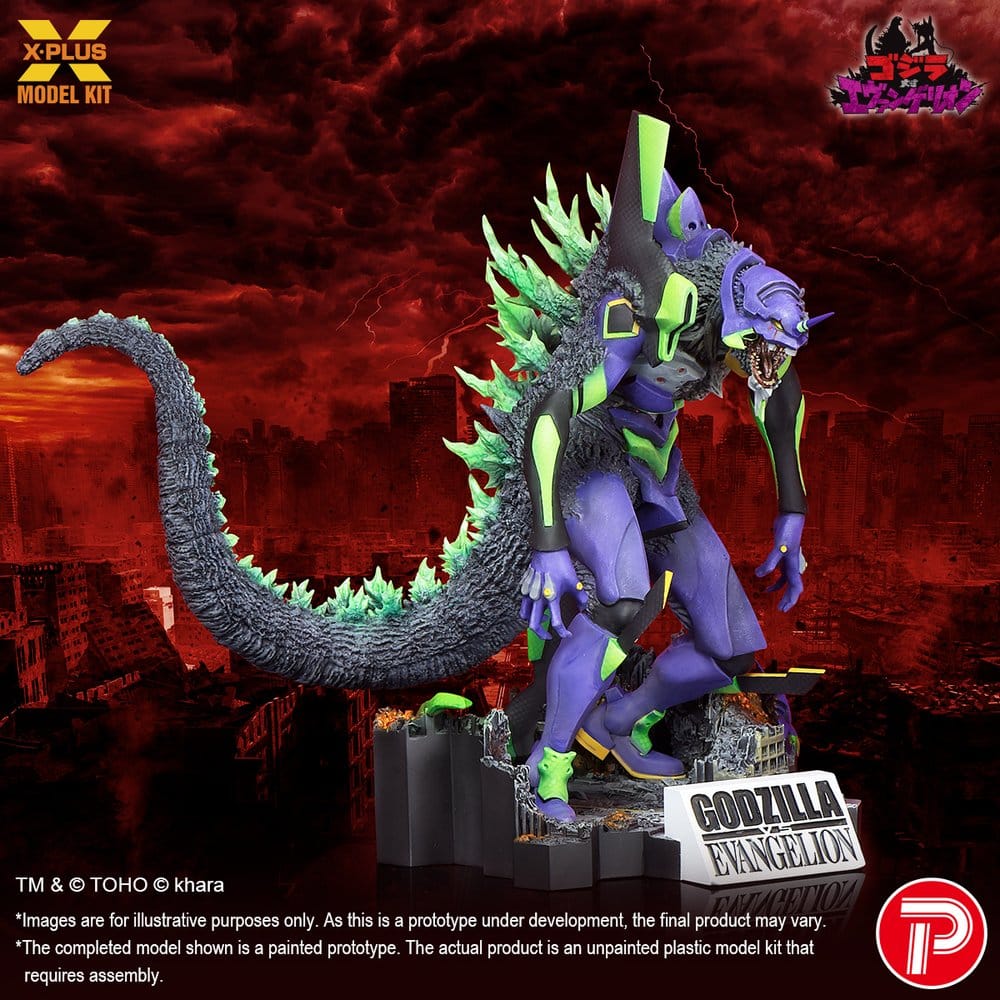 Godzilla vs. Evangelion Plastic Model Kit Evangelion Test Type-01 “G” Awakened Form 20 cm DS Modellismo Godzilla vs. Evangelion Plastic Model Kit - vista 3