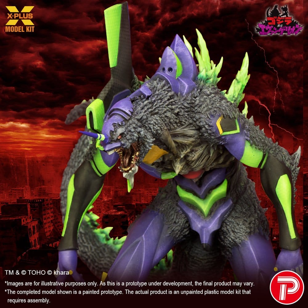 Godzilla vs. Evangelion Plastic Model Kit Evangelion Test Type-01 “G” Awakened Form 20 cm DS Modellismo Godzilla vs. Evangelion Plastic Model Kit - vista 5