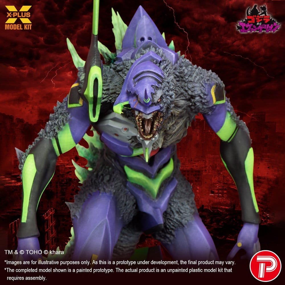 Godzilla vs. Evangelion Plastic Model Kit Evangelion Test Type-01 “G” Awakened Form 20 cm DS Modellismo Godzilla vs. Evangelion Plastic Model Kit - vista 4