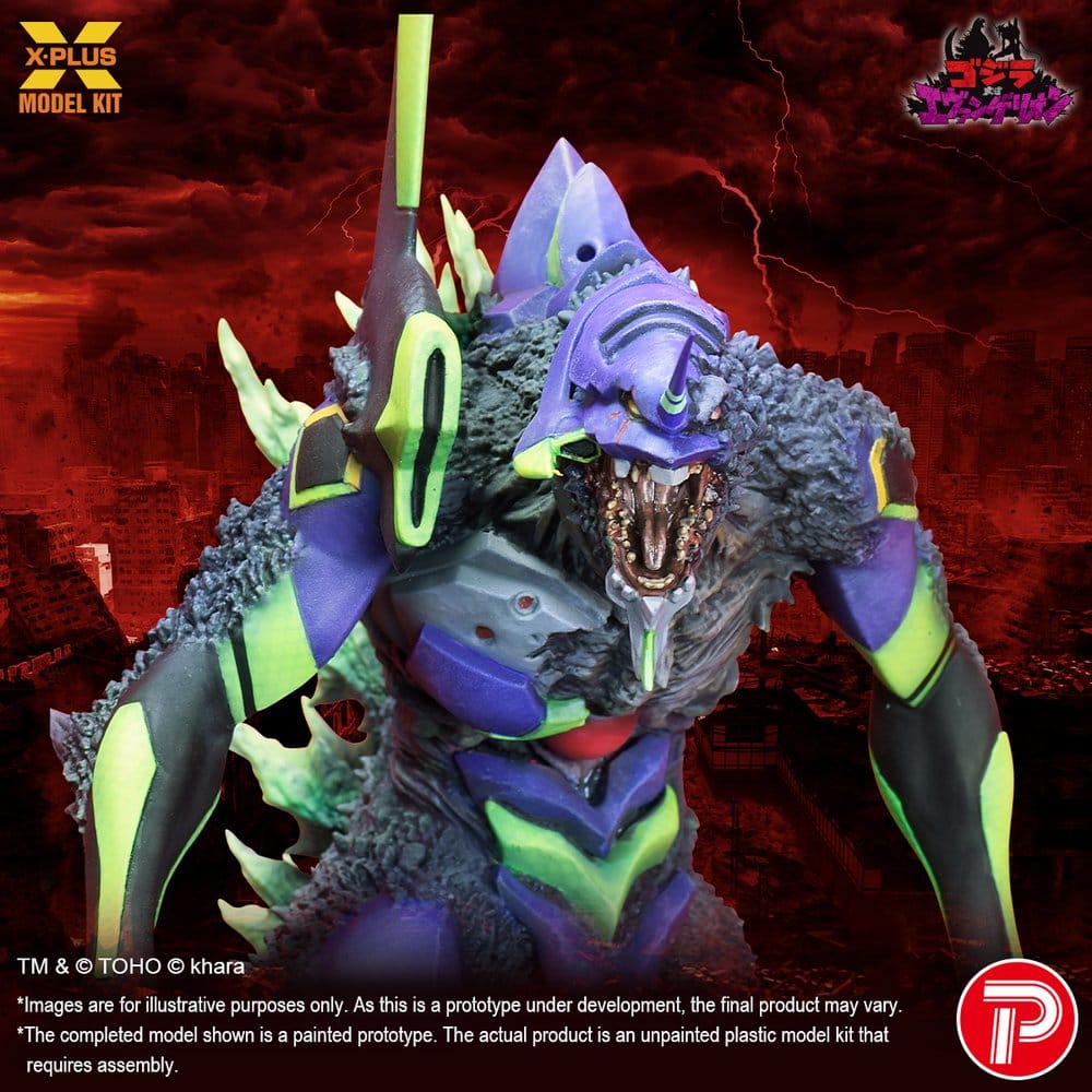 Godzilla vs. Evangelion Plastic Model Kit Evangelion Test Type-01 “G” Awakened Form 20 cm DS Modellismo Godzilla vs. Evangelion Plastic Model Kit - vista 6