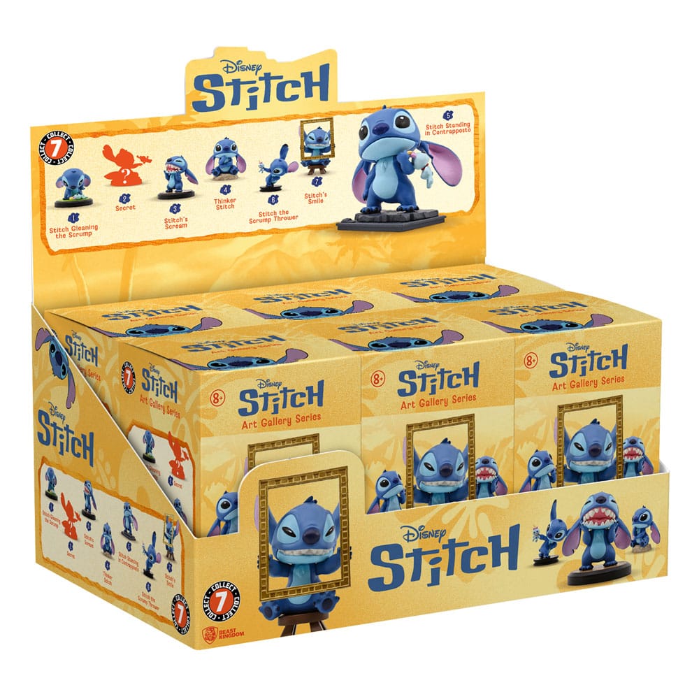 Lilo & Stitch Hero Box Art Gallery Series Mini Figures 8 cm Display (6) - Damaged packaging DS Modellismo Lilo & Stitch Hero Box Art Gallery Mini - vista 5