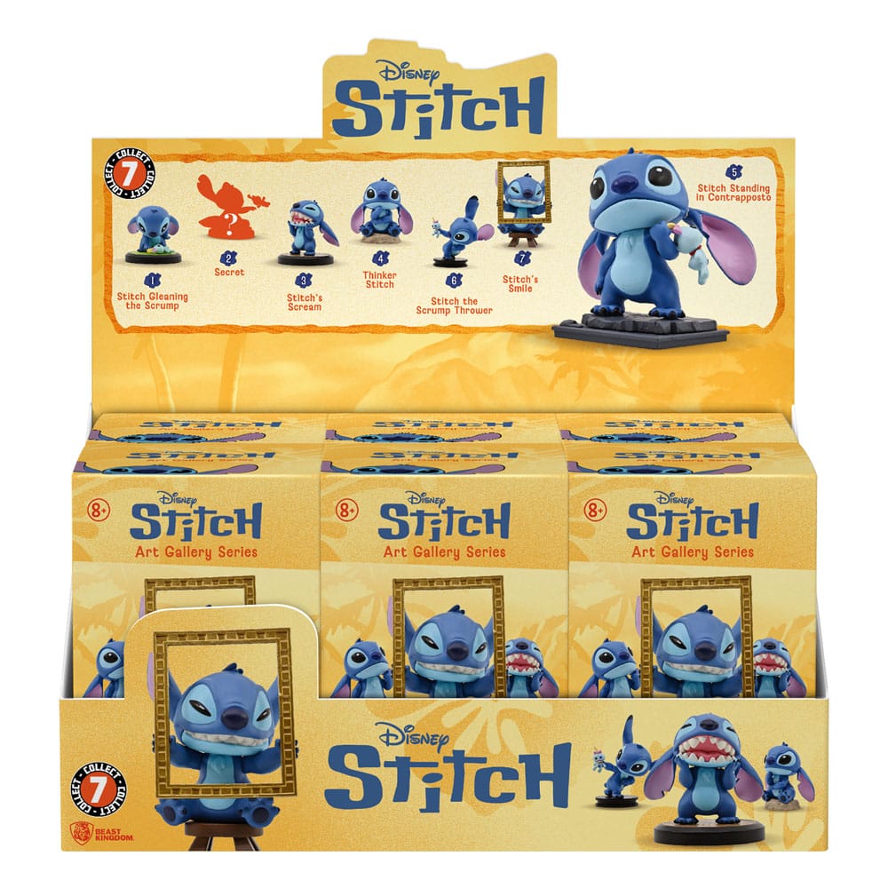 Lilo & Stitch Hero Box Art Gallery Series Mini Figures 8 cm Display (6) - Damaged packaging DS Modellismo Lilo & Stitch Hero Box Art Gallery Mini - vista 2