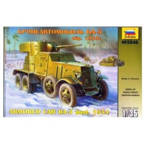 BA-3 Soviet Army Car Kit 1:35