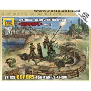 British Bofors 40 mm Kit 1:72