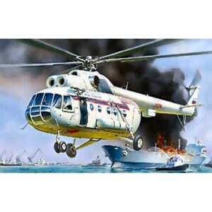 Mil MI 8 Rescue Helicopter Kit 1:72