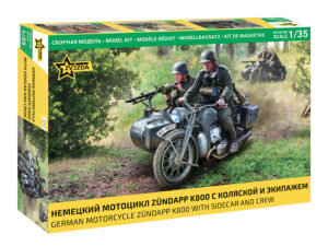 German Motorcycle Zundapp K800 scala 1/35
