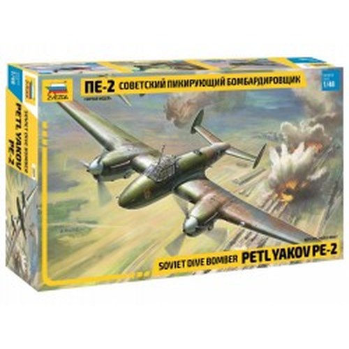1/48 Petlyakov PE-2 Soviet Dive Bomber DS Modellismo 1/48 Petlyakov PE-2 Soviet Dive Bomber