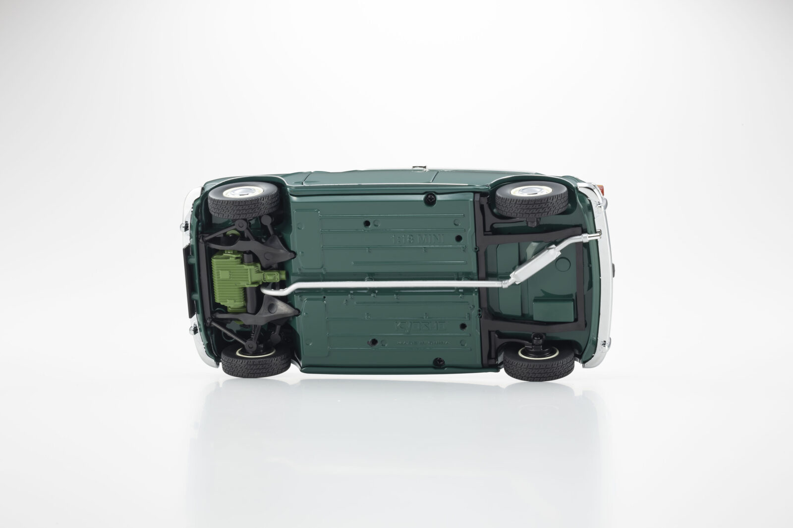 Morris Mini Cooper 1275S DS Modellismo Morris Mini Cooper 1275S scala 1:18 Kyosho - vista 4