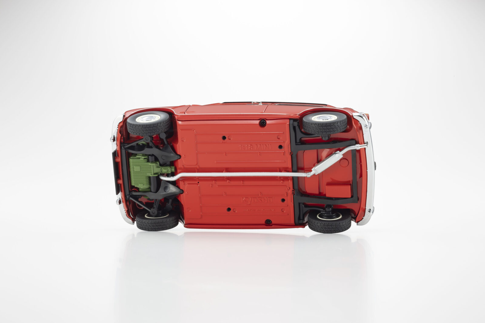 Morris Mini Cooper 1275S DS Modellismo Morris Mini Cooper 1275S scala 1:18 Kyosho - vista 4