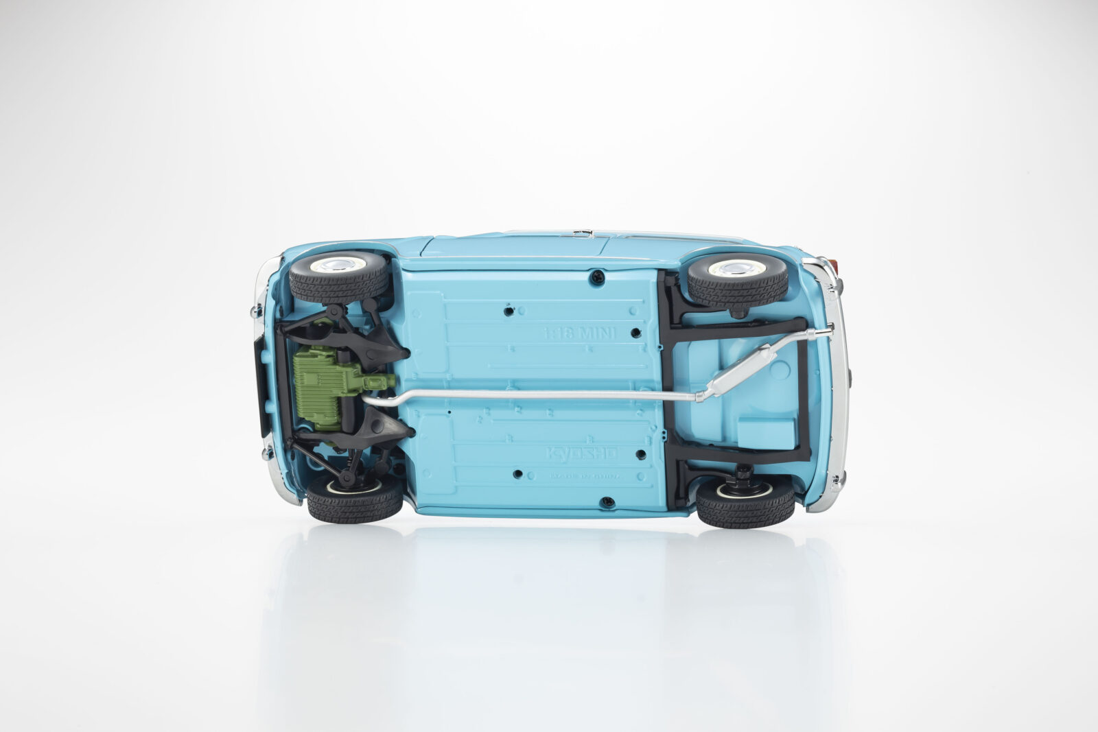 Morris Mini Cooper 1275S DS Modellismo Morris Mini Cooper 1275S scala 1:18 Kyosho - vista 4