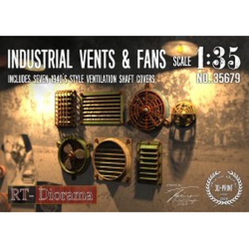 1/35 Vents and Fans DS Modellismo 1/35 Vents and Fans