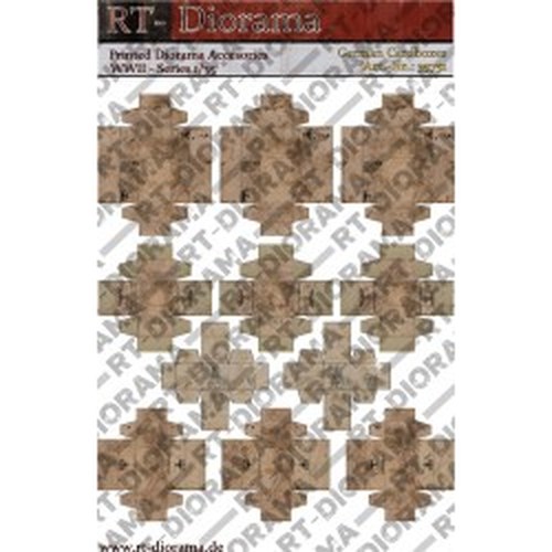 1/35 Printed Accesories: German Cardboxes DS Modellismo 1/35 Printed Accesories: German Cardboxes