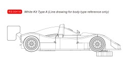 Ferrari 333SP - White Kit type A (RS0039 and RS0059 style) DS Modellismo Ferrari 333SP White Kit type