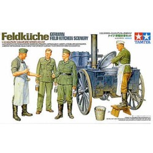 1/35 German Field Kitchen Scenary DS Modellismo 1/35 German Field Kitchen Scenary