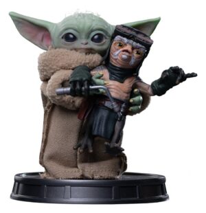 Statua Mandalorian & Grogu Grogu Grogu No