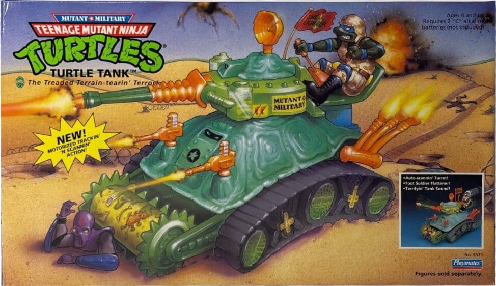 Teenage Mutant Ninja Turtles Vehicle Turtle Tank heo EU Exclusive 25 cm - Damaged packaging DS Modellismo Teenage Mutant Ninja Turtles Vehicle Turtle