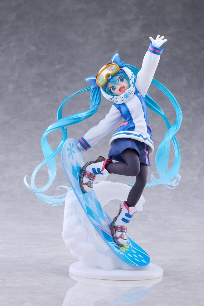 Hatsune Miku Amp+ PVC Figure Snow Miku All Stars 2016 Ver. 23 cm DS Modellismo Hatsune Miku Amp+ Snow Miku All Stars 2016