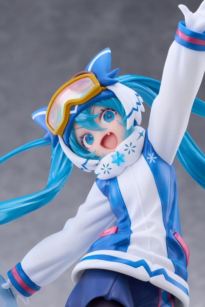 Hatsune Miku Amp+ PVC Figure Snow Miku All Stars 2016 Ver. 23 cm DS Modellismo Hatsune Miku Amp+ Snow Miku All Stars 2016 - vista 3