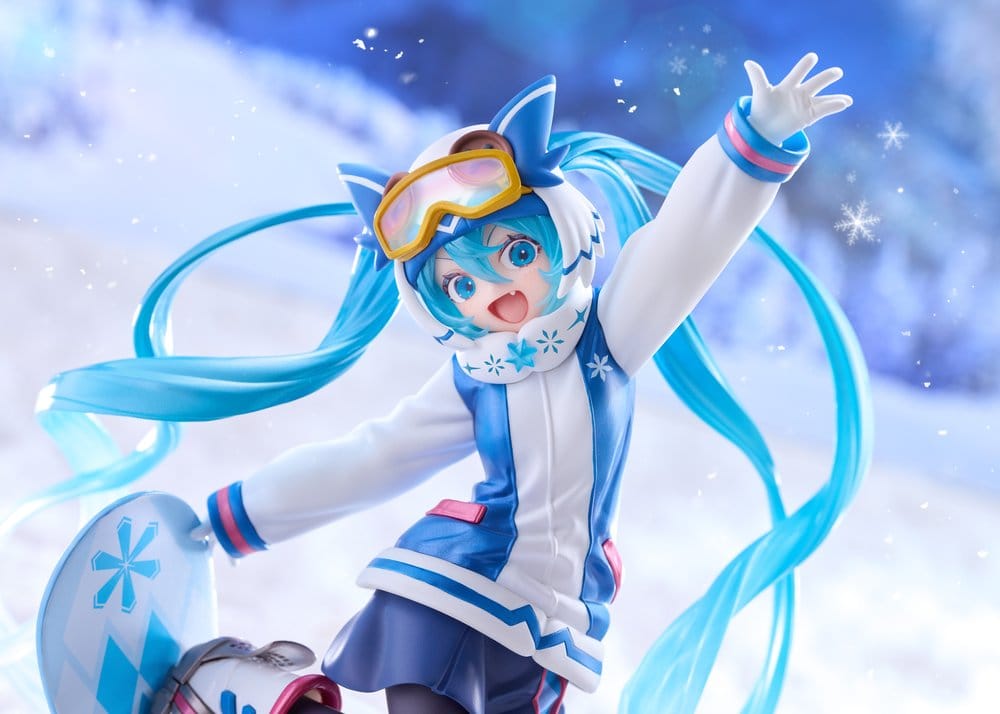 Hatsune Miku Amp+ PVC Figure Snow Miku All Stars 2016 Ver. 23 cm DS Modellismo Hatsune Miku Amp+ Snow Miku All Stars 2016 - vista 4
