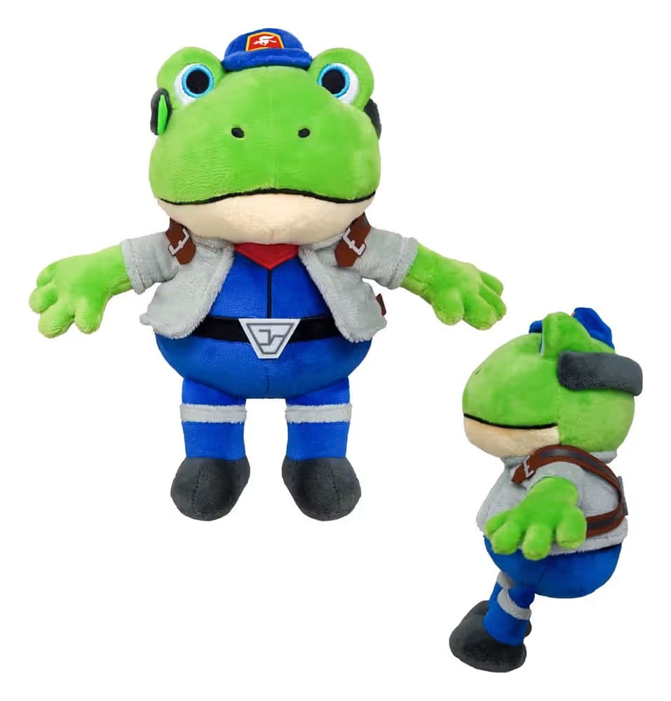 Peluche Star Fox Slippy Toad 20 cm DS Modellismo Peluche Star Fox Slippy Toad Together Plus - vista 2