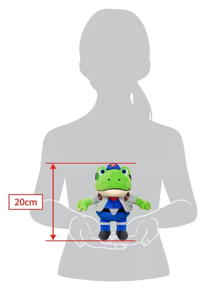 Peluche Star Fox Slippy Toad 20 cm DS Modellismo Peluche Star Fox Slippy Toad Together Plus - vista 3