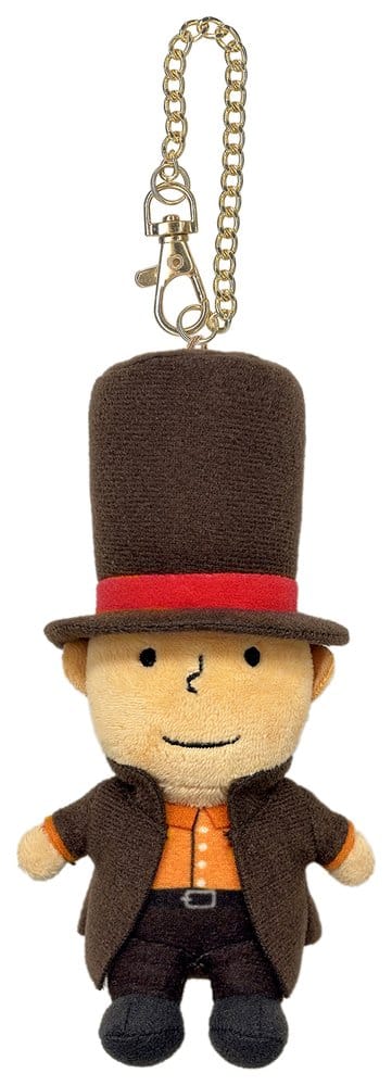 Portachiavi peluche Professor Layton and the New World of Steam in metallo 16 cm DS Modellismo Portachiavi peluche Professor Layton World