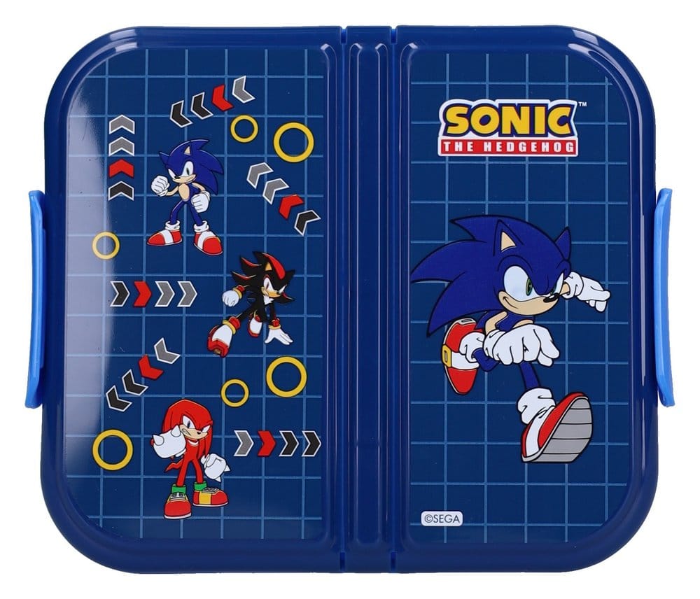Porta pranzo Sonic Eat Yum Repeat 18 cm DS Modellismo Porta pranzo Sonic Eat Yum Repeat Vadobag - vista 3