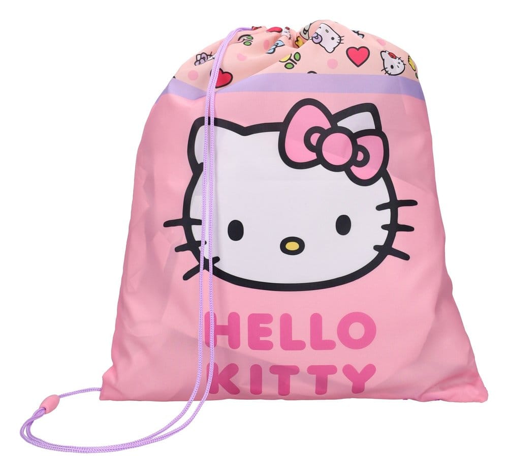 Sacca da palestra Sanrio Hello Kitty Sweet Charm 44 cm DS Modellismo Sacca da palestra Sanrio Hello Kitty Sweet